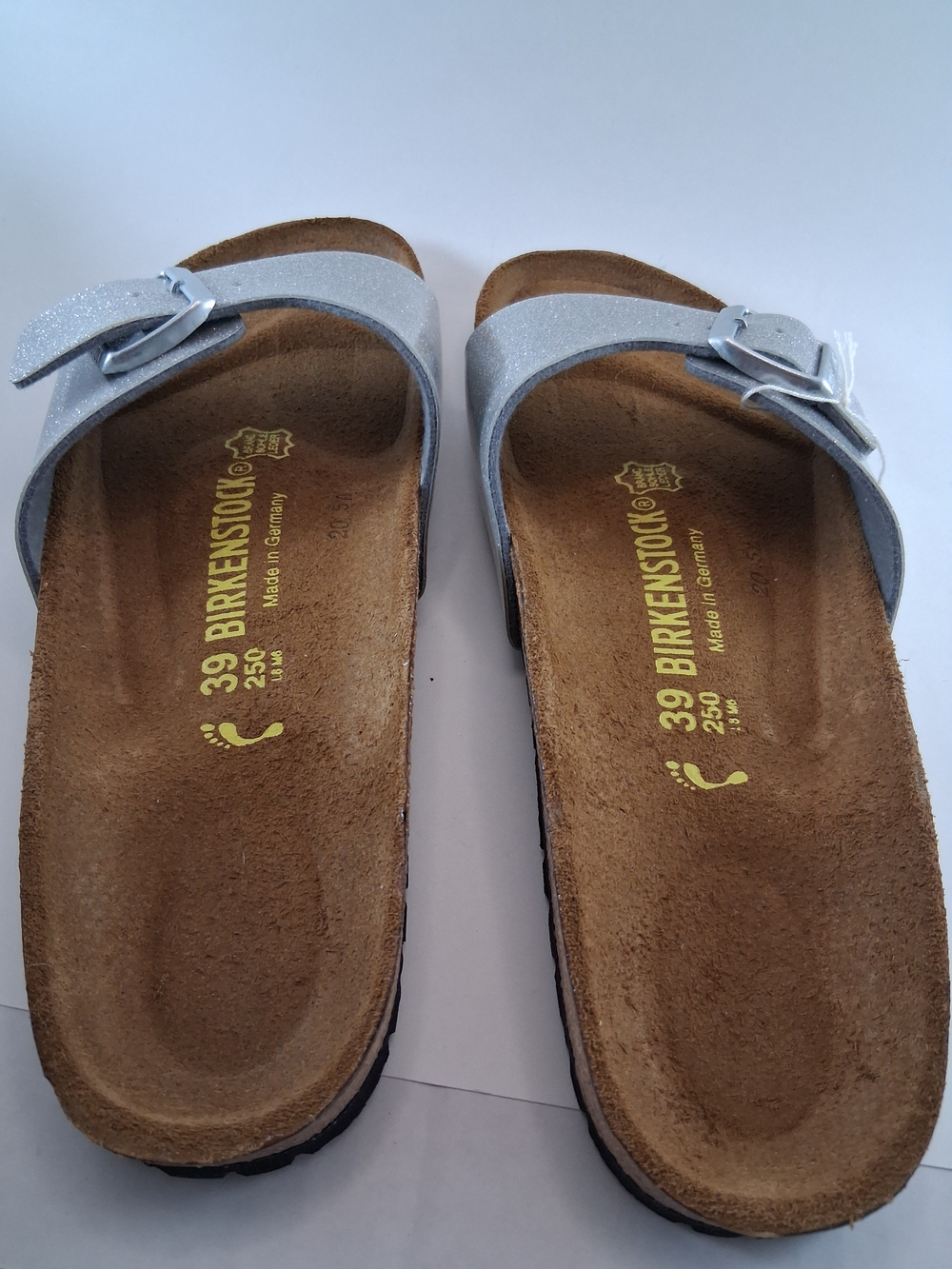 Birkenstock Galaxy Silver Madrid Single-Strap Sandals for Women - Picture 9 of 9